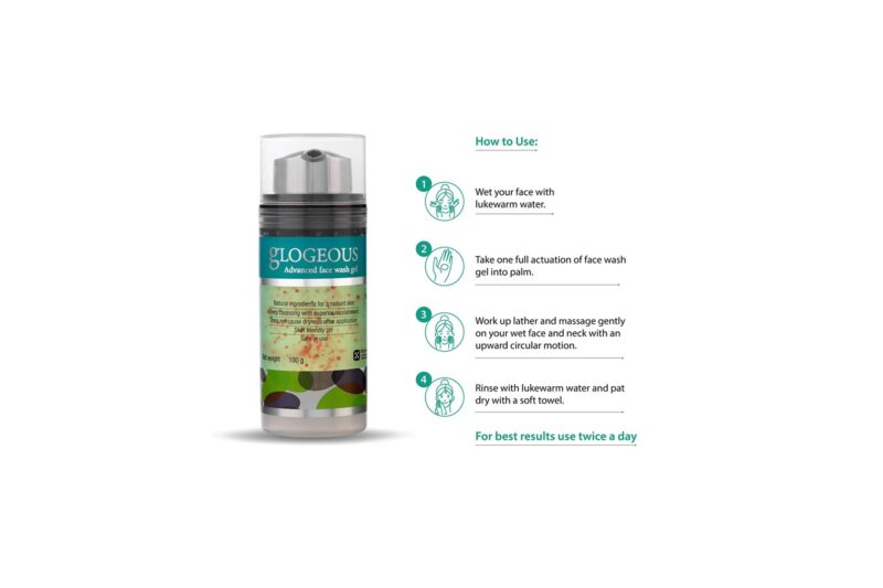 Glogeous Advanced Face Wash Gel - Image 3